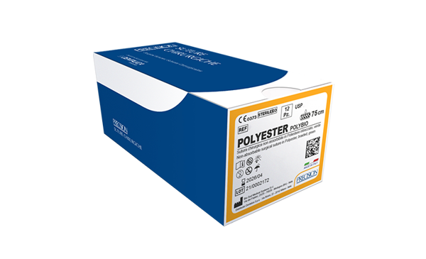 Picture of POLYESTER-Polybio / Reverse Cutting 1/2 - 19 mm - Size 3/0