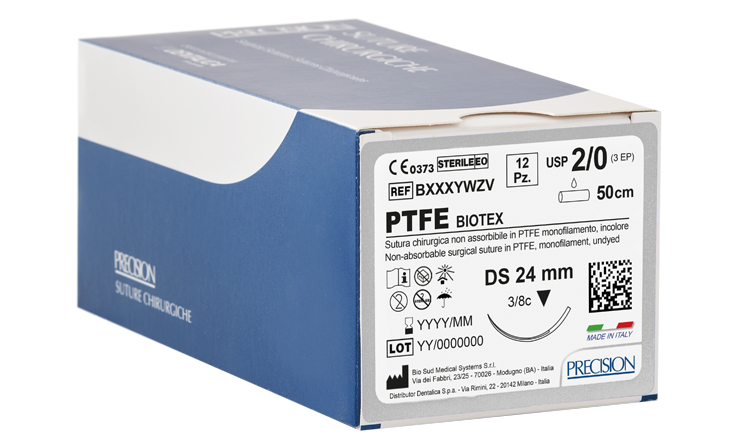 Picture of PTFE-Biotex / Tapercut 3/8 - 13 mm - Size 4/0