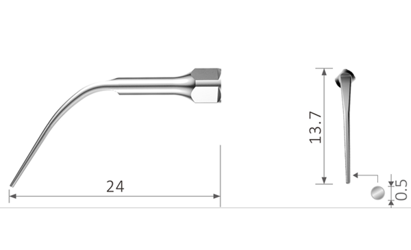 Picture of Scaler Tip compatible with EMS® couplings / P3
