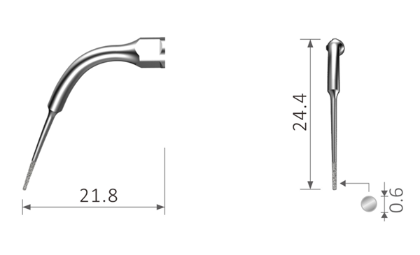 Picture of Scaler Tip compatible with EMS® couplings / E5D