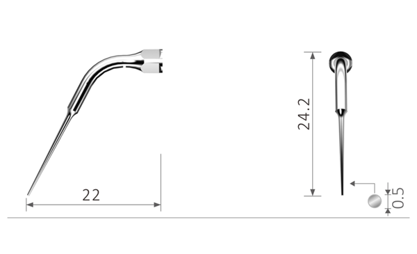 Picture of Scaler Tip compatible with EMS® couplings / E15