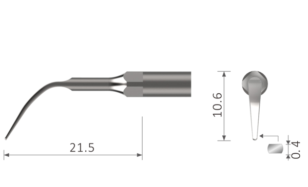 Picture of Scaler Tip compatible with EMS® couplings / EA