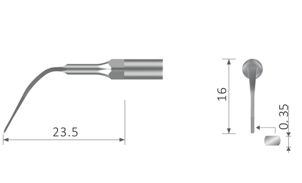 Picture of Scaler Tip compatible with EMS® couplings / EPS