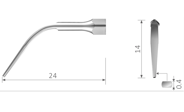 Picture of Scaler Tip compatible with EMS® couplings / G3