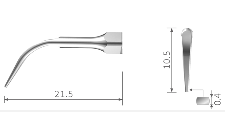Picture of Scaler Tip compatible with EMS® couplings / G4