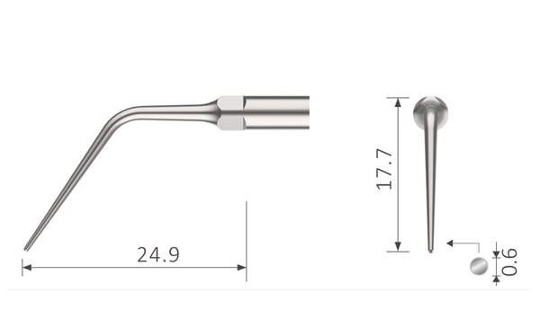 Picture of Scaler Tip compatible with Satelec® couplings / ED3