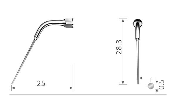 Picture of Scaler Tip compatible with Satelec® couplings / ED14