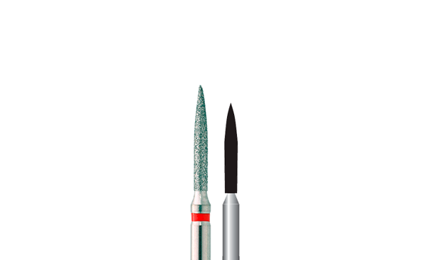 Picture of FG Flame Bur 249-010 / Short / Medium