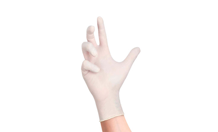 Picture of Latex Gloves Soft Grip / L